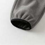 Dave&Bella Kids Girls/Boys Pink/Grey Cozy Fleece Hooded Coat Pant Suits