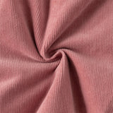 Dave&Bella Toddler Girls Casual Dark Pink/Coffee Brown Outdoor Cozy Padded Pants