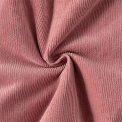 Dave&Bella Toddler Girls Casual Dark Pink/Coffee Brown Outdoor Cozy Padded Pants