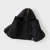 Dave&Bella Toddler Boys Winter Outwear Playful Dinosaur-style Hooded Down Coats