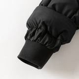 Dave&Bella Toddler Boys Winter Outdoor Cozy Adjustable-waistband Down Pants