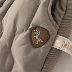 Dave&Bella Toddler Boys Winter Outdoor Cozy Adjustable-waistband Down Pants