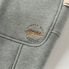 Dave&Bella Toddler Boys Winter Warm Plush-lined Sports Drawstring Sweatpants