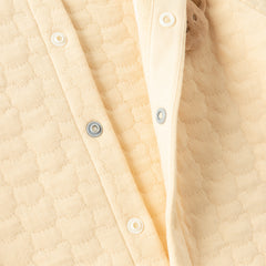 Dave&Bella Baby Girls/Boys Yellow/pink Long-sleeved Soft Padded Rompers