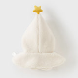 Dave&Bella Toddler Girls Star Beige Warm Windproof Scarf Hats