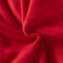 Dave&Bella Toddler Girls Festival Red Long Sleeve Cozy Padded A-line Dress