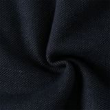Dave&Bella Toddler Boys Navy Blue Plush-lined Warm Loose Drawstring Sweatpants