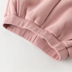 Dave&Bella Toddler Girls/Boys Winter Outdoor Plush-lined Warm Drawstring Sweatpants