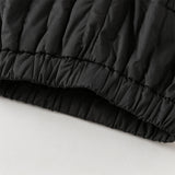Dave&Bella Toddler Boys Carbon Black Comfortable Drawstring Padded Pants