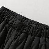Dave&Bella Toddler Boys Carbon Black Comfortable Drawstring Padded Pants