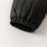 Dave&Bella Toddler Boys Carbon Black Comfortable Drawstring Padded Pants