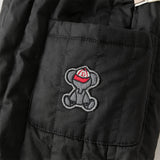 Dave&Bella Toddler Boys Carbon Black Comfortable Drawstring Padded Pants