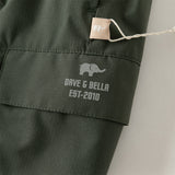 Dave&Bella Toddler Boys Outdoor Cozy Plush-lined Drawstring Loose Pants