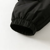 Dave&Bella Toddler Boys Outdoor Cozy Plush-lined Drawstring Loose Pants