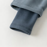 Dave&Bella Toddler Girls/Boys Fashion Warm Plush-lined Loose Casual Pants