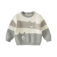 Dave&Bella Toddler Boys Winter Cute Animal-style Sweaters Tops