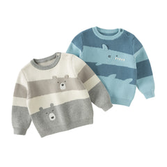 Dave&Bella Toddler Boys Winter Cute Animal-style Sweaters Tops