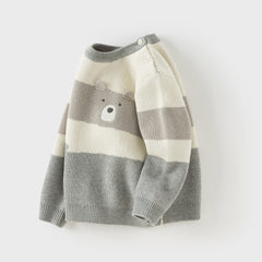 Dave&Bella Toddler Boys Winter Cute Animal-style Sweaters Tops