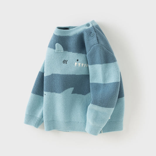 Dave&Bella Toddler Boys Winter Cute Animal-style Sweaters Tops