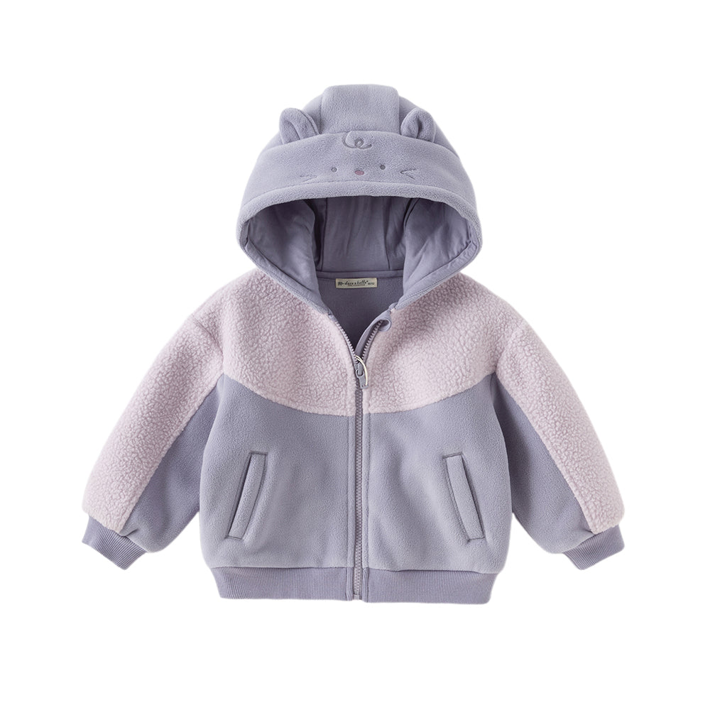 Dave&Bella Toddler Girls/Boys Winter Cute Animal-Style Ultra-Soft Fleece Hooded Coats