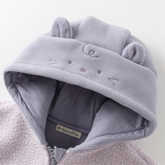 Dave&Bella Toddler Girls/Boys Winter Cute Animal-Style Ultra-Soft Fleece Hooded Coats