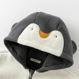 Dave&Bella Toddler Girls/Boys Cute Animal-Style Ultra-Soft Fleece Hooded Coats