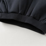 Dave&Bella Toddler Girls/Boys Versatile Adjustable Waistband Plush-lined Cozy Sweatpants