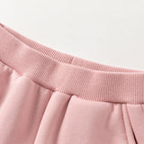 Dave&Bella Toddler Girls/Boys Versatile Adjustable Waistband Plush-lined Cozy Sweatpants