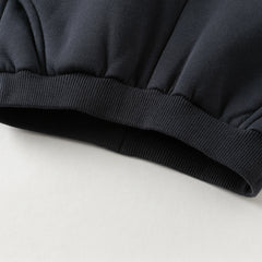 Dave&Bella Toddler Girls/Boys Winter Versatile Adjustable Waitsband Plush-lined Sweatpants