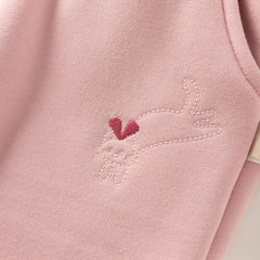 Dave&Bella Toddler Girls/Boys Winter Versatile Adjustable Waitsband Plush-lined Sweatpants