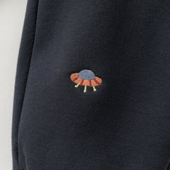 Dave&Bella Toddler Girls/Boys Winter Versatile Adjustable Waitsband Plush-lined Sweatpants