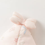Dave&Bella Toddler Girls Sweet Pink Flower Print Outwear Hooded Cozy Padded Jackets