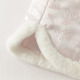 Dave&Bella Toddler Girls Chinese-style Light Pink Turtle Sleeveless Warm Padded Vests Tops