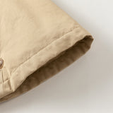 Dave&Bella Toddler Girls Khaki Adorable Hooded Capes Coats