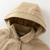 Dave&Bella Toddler Girls Khaki Adorable Hooded Capes Coats