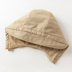 Dave&Bella Toddler Girls Autumn Khaki Adorable Hodded Capes Coat