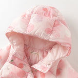 Dave&Bella Toddler Girls/Boys Winter Outdoor Warm Windproof Hooded Goose Down Coats