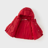 Dave&Bella Toddler Girls/Boys Winter Outdoor Warm Windproof Hooded Goose Down Coats