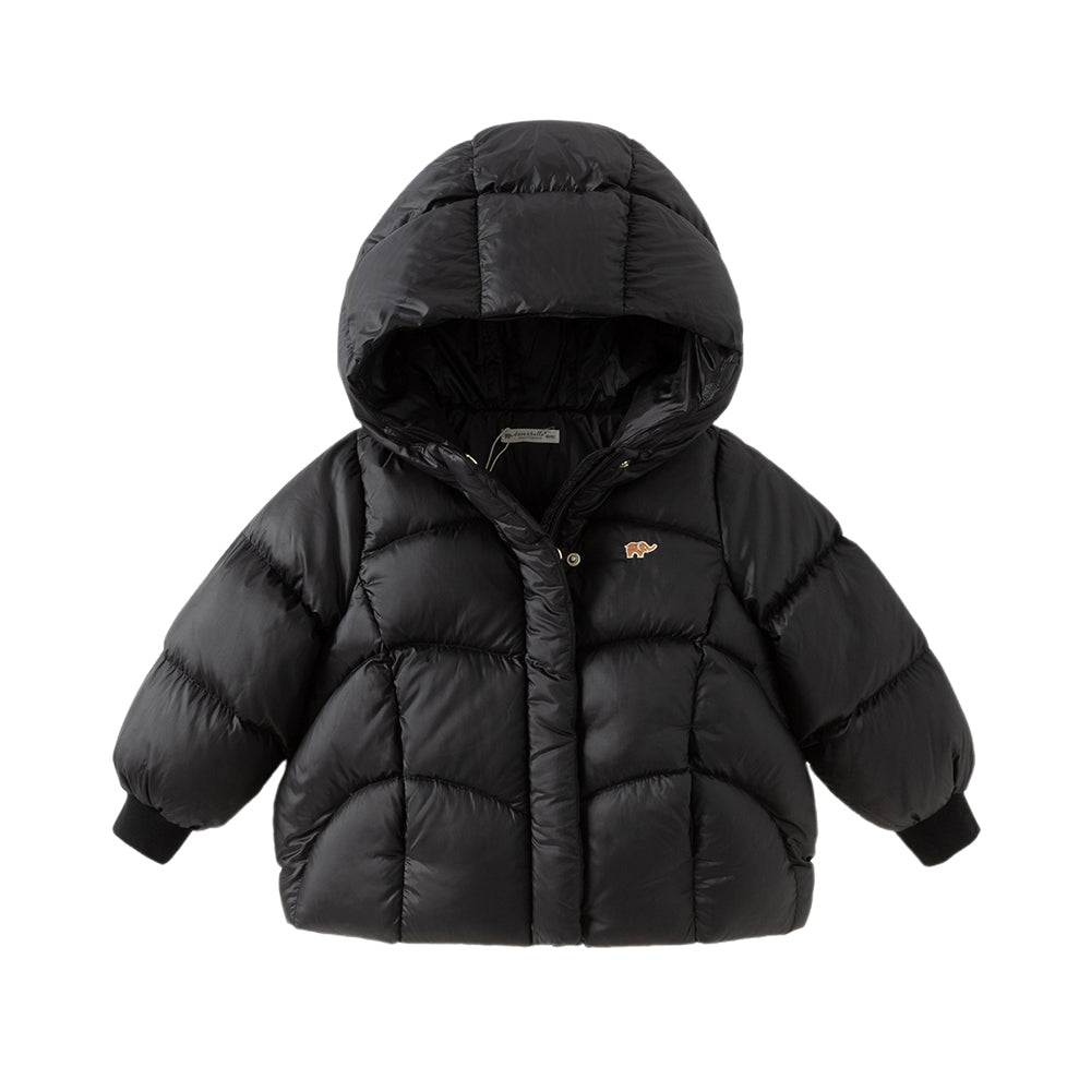 Dave&Bella Toddler Girls/Boys Winter Outdoor Warm Windproof Hooded Goose Down Coats
