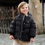 Dave&Bella Toddler Girls/Boys Winter Outdoor Warm Windproof Hooded Goose Down Coats