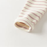 Dave&Bella Toddler Girls Sweet Striped Fashion Cotton Turtle Tees