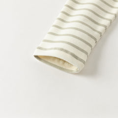 Dave&Bella Toddler Girls Winter Sweet Striped Fashion Cotton Turtle T-shirts Tops