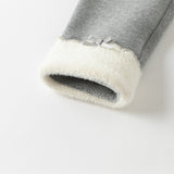 Dave&Bella Toddler Girls Cozy Fleece-Lined Leggings Pants