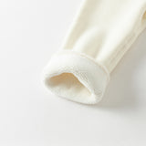 Dave&Bella Toddler Girls Cozy Fleece-Lined Leggings Pants