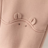 Dave&Bella Toddler Girls/Boys Plush-lined Casual Knit Drawstring Sweatpants