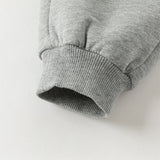 Dave&Bella Toddler Girls/Boys Plush-lined Casual Knit Drawstring Sweatpants