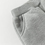 Dave&Bella Toddler Girls/Boys Plush-lined Casual Knit Drawstring Sweatpants