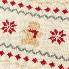 Dave&Bella Kis Girls Sweet Red/Beige Pullover Long-sleeved Sweaters Tops