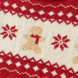 Dave&Bella Kids Girls Sweet Red/Beige Pullover Long-sleeved Sweaters Tops