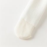 Dave&Bella Kids Girls Versatile Beige/Black Footed Tights Leggings